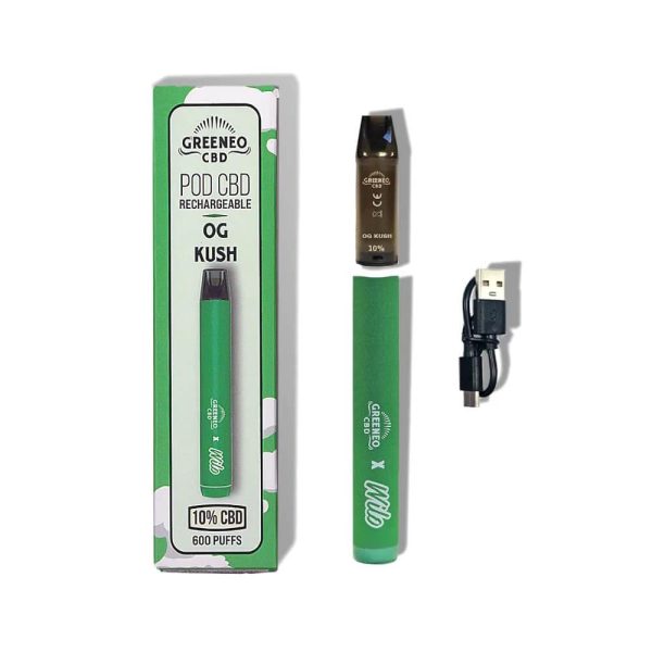 Vape Pen CBD Og Kush Greeneo - Afbeelding 2