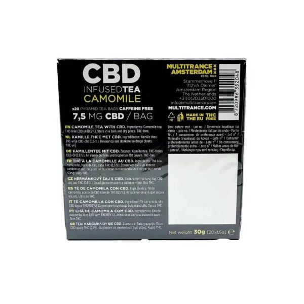 Kamille Thee CBD Multitrance - Afbeelding 3