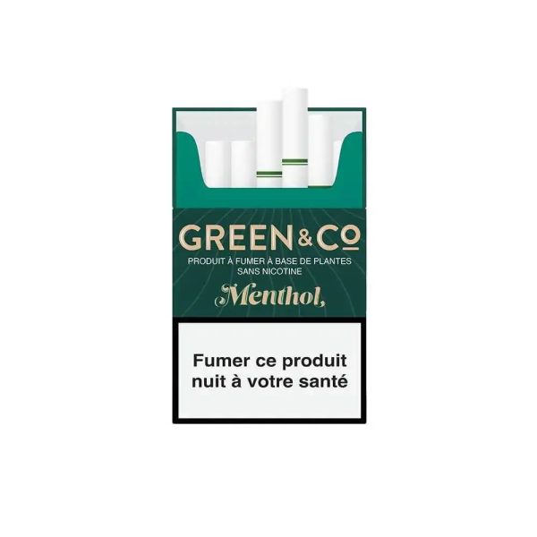 CBD Sigaretten Mentol Green&Co - Afbeelding 2