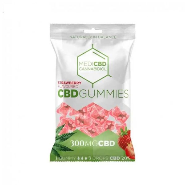 CBD Snoepjes Aardbei MediCBD