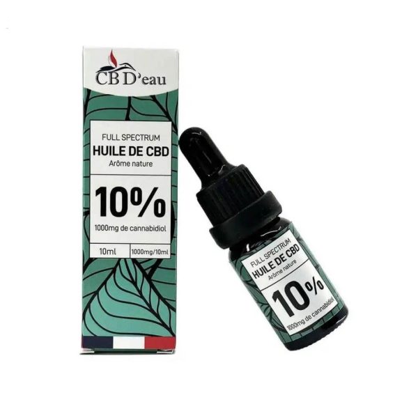 CBD Olie 10% CBD'eau