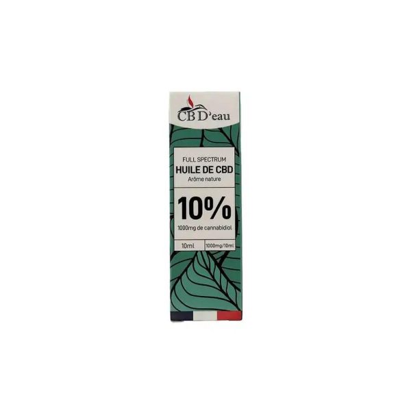 CBD Olie 10% CBD'eau - Afbeelding 3