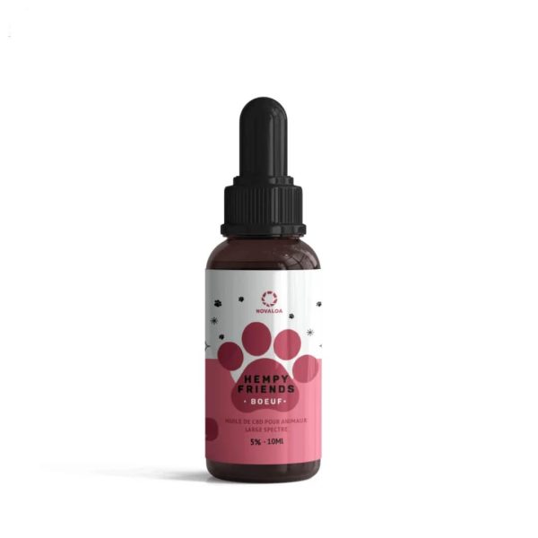 CBD Olie dieren 5% rund Novaloa