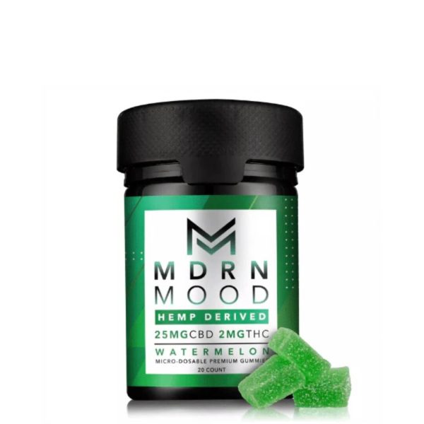 CBD/THC Gummies Watermeloen (x20)